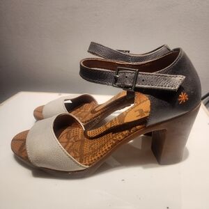 Sandales Art Company cuir véritable – Made in Spain – Talon bloc